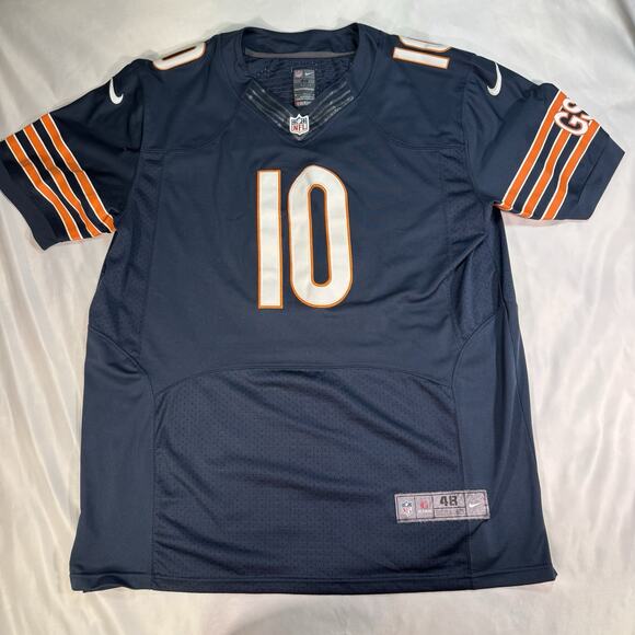 Nike On Field NFL Chicago Bears Mitch Trubisky #10 Jersey Men’s Size 48 Football - Picture 1 of 7